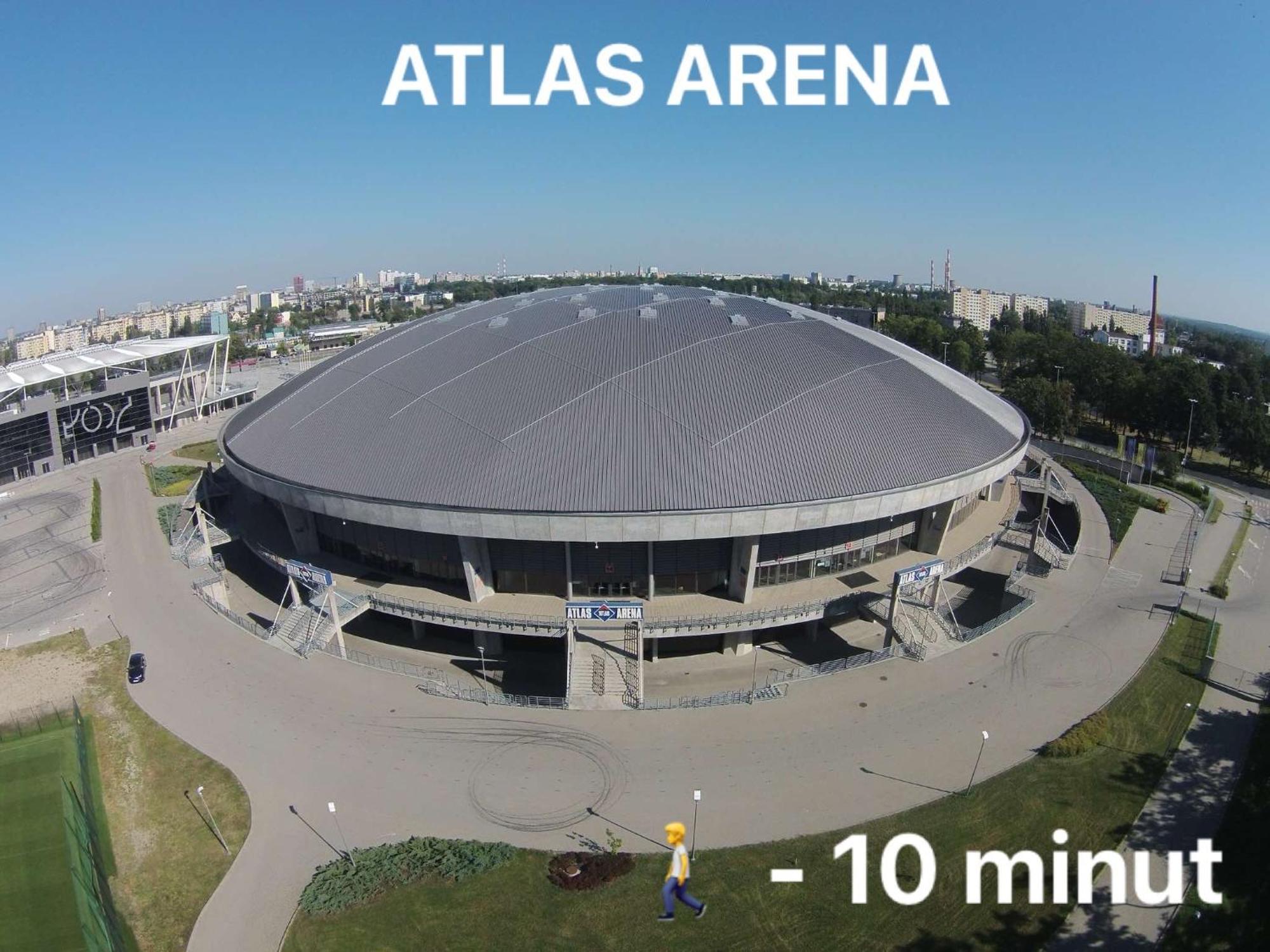Scandinavian Zoo Atlas Arena Retkinia District Parking Łódź Exterior foto